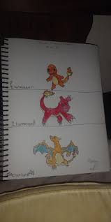 The second evolution of charmander. Next Part Of Drawing All Pokemon 4 5 6 Charmander Charmeleon Charizard Pokemonarts