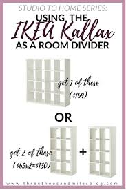 Fine tune with drawers, shelves, boxes and inserts.particleboard, fiberboard, printed and embossed acrylic paint, paper, plastic, plasticgood to knowthis furniture must be secured to the wall with the enclosed wall. Studio To Home 4 Ikea Kallax Room Divider Three Thousand Miles