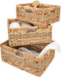 We did not find results for: Buy Storageworks Hand Woven Rectangular Wicker Baskets Set Water Hyacinth And Seagrass Storage Baskets With Built In Handles Set Of 3 Jumbo Large Medium Online In Kazakhstan B08p2sxwts