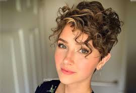 This short pixie look is amazing with curly hair. 19 Cute Curly Pixie Cut Ideas For Girls With Curly Hair
