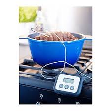 Fantast Digital Black Meat Thermometer Timer Ikea Meat Thermometers Ikea Kitchen Renovation Design
