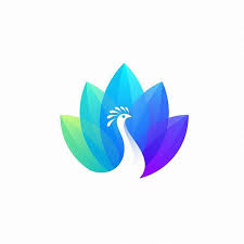 Creative Logo Designs Beautiful Peacock Leaf Logo Concept Design Best hand logo greater the probability that your customers will remember you and get back to you.