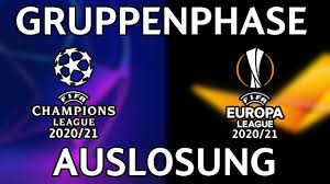 Todo sobre a uefa é aqui!!! Auslosung Gruppenphase Fifa Champions Und Europa League 2020 21 Marcsarpei Youtube