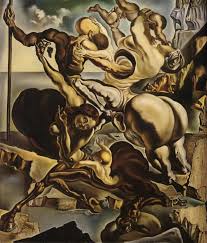 Marsupial De La Familia De Centauros 1940 Por Salvador Dali El Arte De Salvador Dali Salvador Dali Pinturas De Salvador Dali