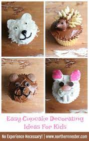 Make dazzling cupcakes with icing, fruit or buttercream frosting that will surely be a hit to kids and adults alike. Easy Cupcake Decorating Ideas For Kids Easy Cupcakes Decoration Easy Cupcakes Cake Decorating For Kids
