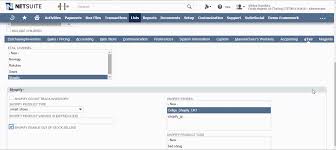 If needed, after the tile appears on the screen, click setup on the tile and complete the fields and. Sync Netsuite Items As Shopify Products Celigo Help Center