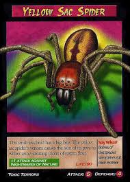 Image result for yellow sac spider bite skin