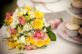 See more ideas about carnation bouquet bouquet wedding flowers. White Pink Yellow Bouquet Pink Yellow Weddings Yellow Wedding Flowers Flower Bouquet Wedding