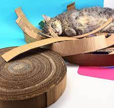 Diy Cardboard Cat Scratcher Diy Cat Scratcher Cardboard Cat Scratcher Cat Scratcher