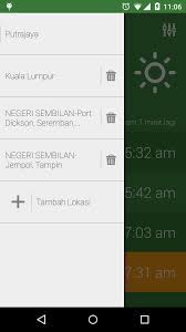 ستبدأ أوقات الصلاة اليوم port dickson عند 05:55 (شروق الشمس) وتنتهي عند 20:36 (صلاة العشاء). Waktu Solat For Android Apk Download