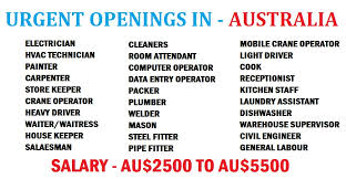 The national average annual increment for all professions combined is 8% granted to employees. Urgent Openings Australia Dubai Job Walkins