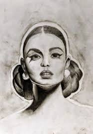 Self-portraits are difficult 🧐 This is my second attempt.