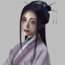 Think I'm done now. The hair is a pain in the ***, and the eyes don't look  the same direction, but I just can't be bothered right now.