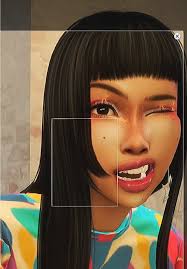 Diamond Teeth Sims 4