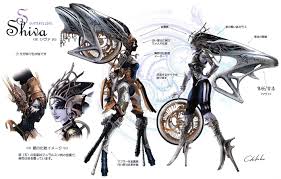 Shiva Final Fantasy Shiva Final Fantasy Final Fantasy Final Fantasy Artwork