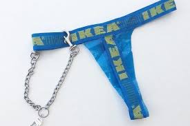 So People Are Making Clothes Out Of Ikea Bags Now Blue Bags How To Make Clothes Fashion Line