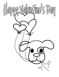 Valentines day coloring pages kitty and puppy. Puppy Valentine S Day Coloring Page By Teachernerdy Tpt