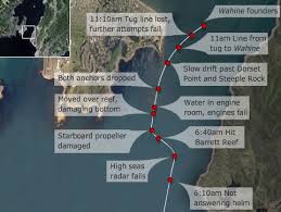 wahine disaster map nzhistory, new