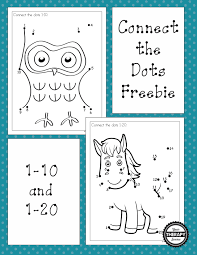 Recognizing and sequencing numbers, and refining motor skills to help set the groundwork for good penmanship. Dot To Dot 1 10 And 1 20 Freebies Your Therapy Source Numbers Preschool Dots Dot To Dot Printables