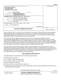 Adults who are developmentally disabled or the victims of a catastrophic illness or accident also may have a conservatorship. Raising Autism Gc 341 Notice Of Conservatee S Right