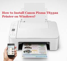 How To Install Canon Pixma Ts3322 Printer On Windows In 2020 Wireless Printer Installation Printer Scanner Copier