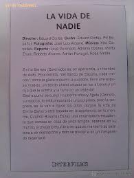 ¡hay motivo!, segment por tu propio bien. Folleto Mano Pelicula La Vida De Nadie Jose C Acquista Riproduzioni Di Affissi Di Cinema E Foglietti Di Film A Todocoleccion 46962081