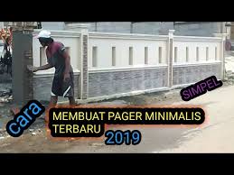 Tujuan pasar konsumen mereka ialah dua sejoli yang baru menikah. Model Pager Tembok Minimalis Terbaru 2019 Persi Tukang Bangunan Youtube