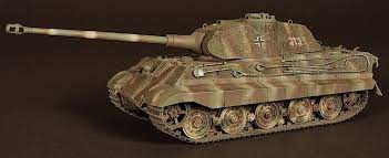 German King Tiger Tank Porsche Turret 3a Model Tanks Tiger Ii Military Diorama