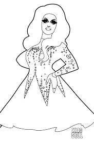 Animals, bible coloring pages, christian pages, pokemon. Drag Queen Coloring Pages Coloring Pages For Kids