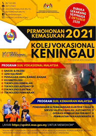 Pelajar dapat melakukan permohonan kemasukan ke kolej vokasional (kv) dan sekolah menengah teknik. Permohonan Kemasukan Ke Kv Kolej Vokasional Keningau Facebook