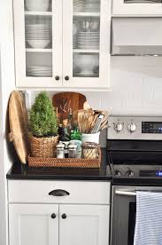 25 Genius Kitchen Countertop Organizer For Small Areas Kitchen Counter Decor Kitchen Decor Kitchen Design