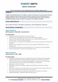 We did not find results for: Senior Technician Resume Samples Qwikresume