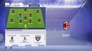 Ac milan gana y sigue soñando con la champions league. Fifa 19 Ac Milan Review Best Formation Best Tactics And Instructions Youtube