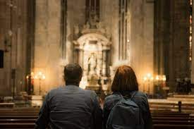 Why would a married couple possibly want to create a chance for gossip by not sitting together in church? When Getting Married Whose Church Should You Attend Tom Talks