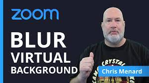 Everyone loves the backgrounds that you can use in zoom, but you need to make sure you are wearing a darker color shirt or your top will disappear into the background and you will become a. Zoom Blur Your Background Virtual Background New Feature Chris Menard Training