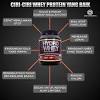 Whey protein is one of the two proteins, other than casein, found in milk. 1