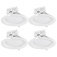 Maybe you would like to learn more about one of these? Globe Electric 6 In White New Construction And Remodel Integrated Led Recessed Lighting Kit 4 Pack 91341 The Home Depot