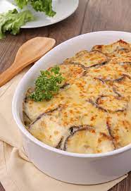 Gratin D Aubergines Comme A Parme Recette Recette Moussaka Moussaka Hachis Parmentier Vegetarien
