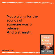 10 Best Where The Crawdads Sing Quotes Images From The Book Singing Quotes Singing Quotes Funny Image Quotes