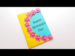 Homemade mother's day cards are almost lost to time. Easy And Beautiful Mother S Day Card Making Mother Day Card Making Easy Handmade Mother Day Card Youtube