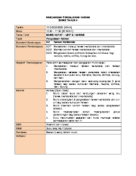 Agen penyebaran biji benih (sains thn 5)tumbuhan m. Rph Sains Tahun 4 Pdfcoffee Com