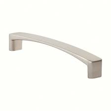 Siro Designs 224mm Center To Center Fine Brushed Nickel Italian Line Rectangular Cabinet Pull Cabinet Hardware Brushed Nickel Handle Cabinet Cabinet Pull