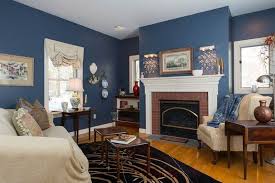 26 Blue Living Room Ideas Interior Design Pictures Designing Idea If you're looking for gallery wall ideas for nurseries, check out this lovely display, featuring framed gold footprints and some sweet quotes. blue living room ideas interior design