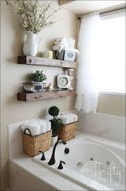Bathroom Decorating Ideas On A Budget Apartment Bathroom Decorating Ideas Bathroom Themes Ideas Bathroom Acce Floating Shelves Diy Home Decor Bathroom Decor