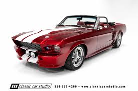 Free muscle car photo editing. 1967 Ford Mustang Classic Car Studio