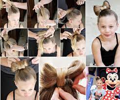 Diy Little Girls Hairstyles Little Girl Hairstyles Bow Hairstyle Bow Hairstyle Tutorial