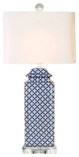 If you are mainly looking for 2021newest acrylic lamp base and acrylic lamp base factory, here. Blue And White Porcelain Temple Jar Table Lamp Acrylic Base 22 5 Asian Table Lamps By William Sung Houzz