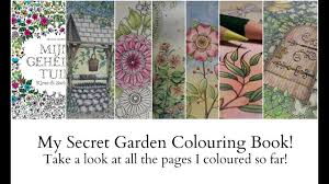 If you advice me i'll be happy. My Secret Garden Colouring Book Youtube