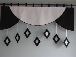 Vorhang Fensterdeko Motiv Schwarz Weiss 140 180 Cm Handarbeit Gardine Vorhange Fensterdeko Fensterdekoration