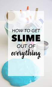Mix two parts vinegar to one part warm water in a bucket. How To Get Slime Out Of Carpet